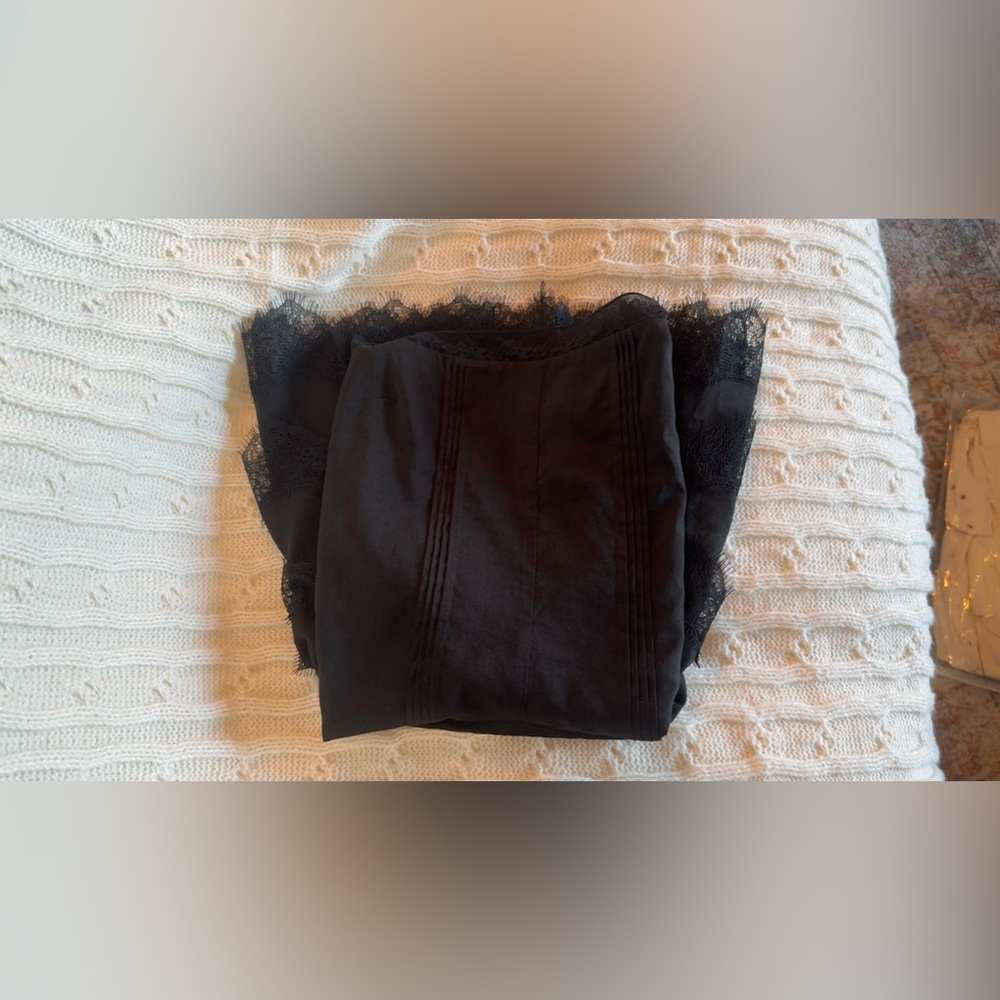 Reformation Cleodora Dress In Black, brand new without tags, never worn. - Picture 15 of 15